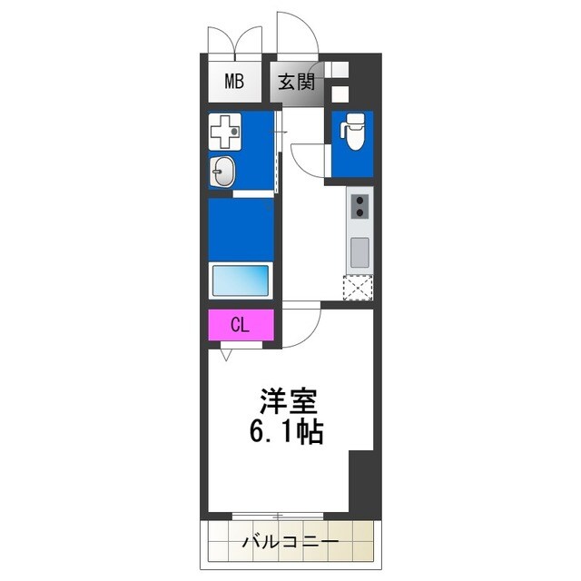 アーバンパーク住之江公園Ⅰの物件間取画像