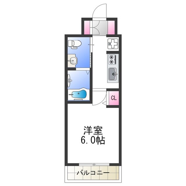 ラクラス阿倍野元町の物件間取画像