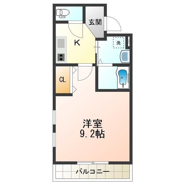 フジパレス住ノ江駅南Ⅲ番館の物件間取画像