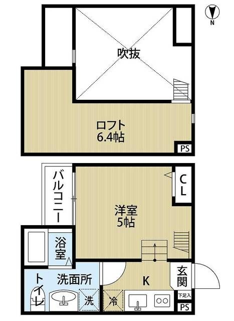 リヴェールの物件間取画像