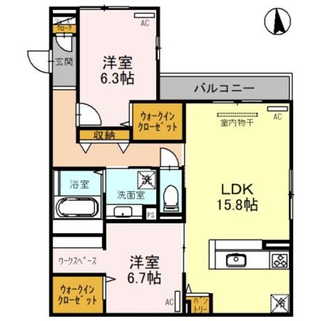 GRACAの物件間取画像