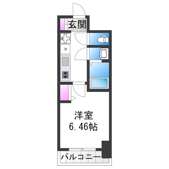 住之江公園レジデンスの物件間取画像