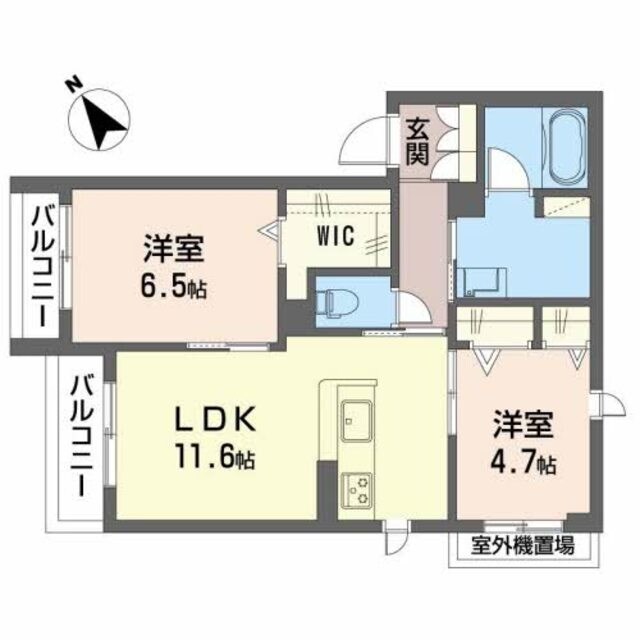 シャーメゾン　ソラの物件間取画像