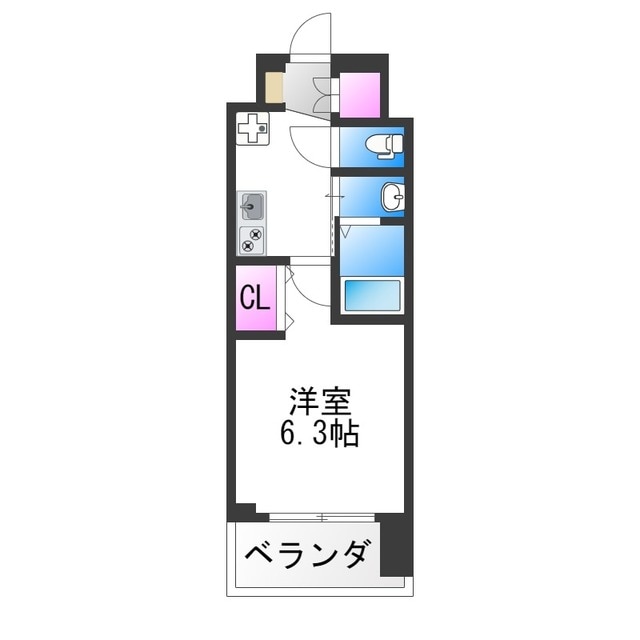 Luxe住吉公園の物件間取画像