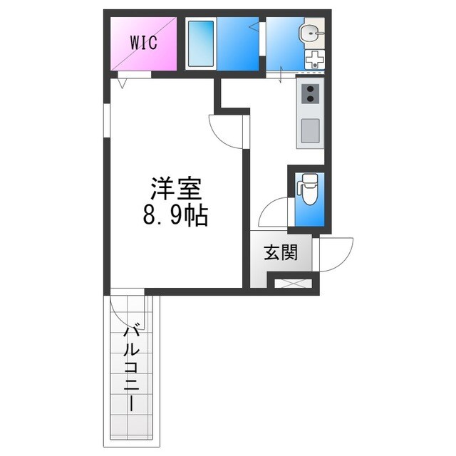 フジパレス今川公園Ⅰ番館の物件間取画像