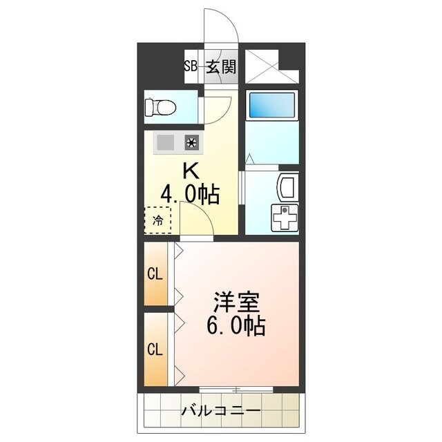 ピアチェーレ文の里の物件間取画像