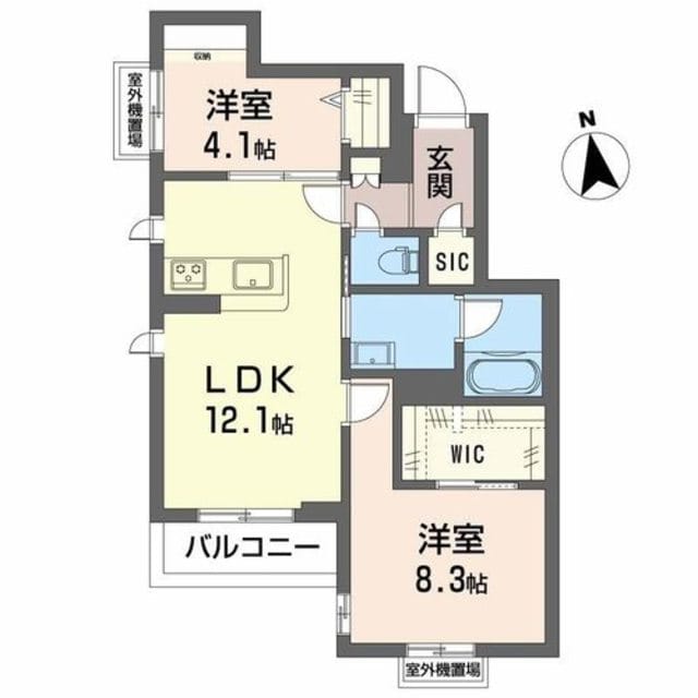 仮称）住吉区シャーメゾン清水丘２丁目ＰＪの物件間取画像