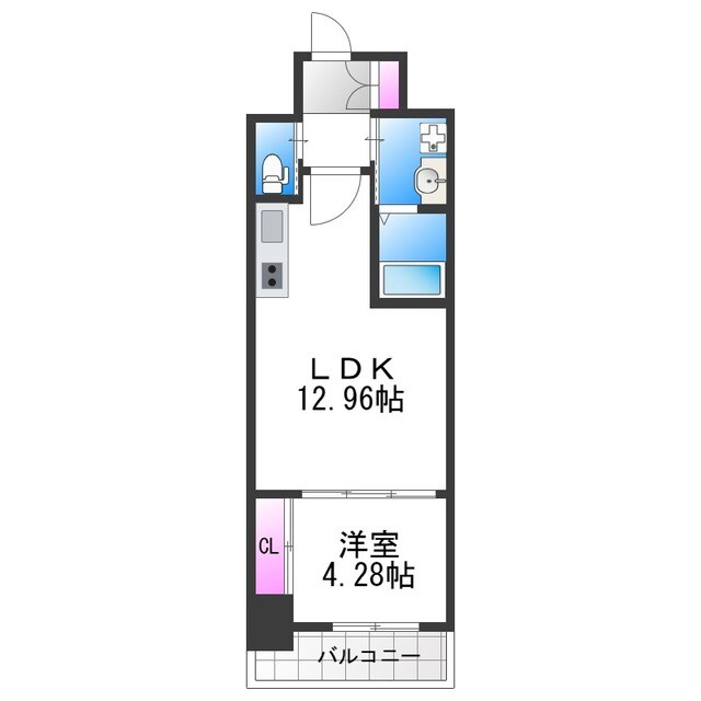 Mv.ms大阪岸里の物件間取画像