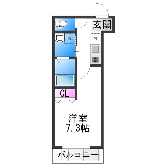 フジパレスあびこ駅北の物件間取画像