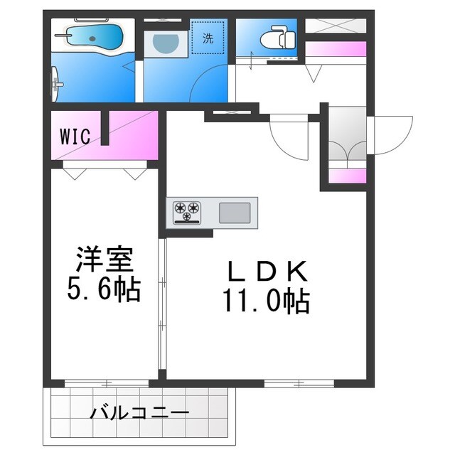 Urban Nest　天神ノ森の物件間取画像