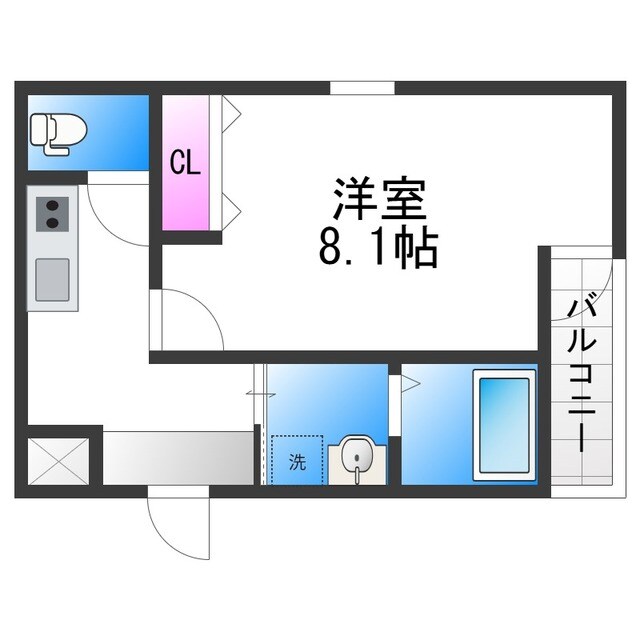 フジパレス住吉東の物件間取画像