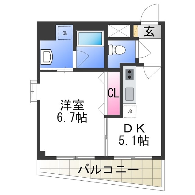 ＡＰＰＬＡＵＳＥの物件間取画像