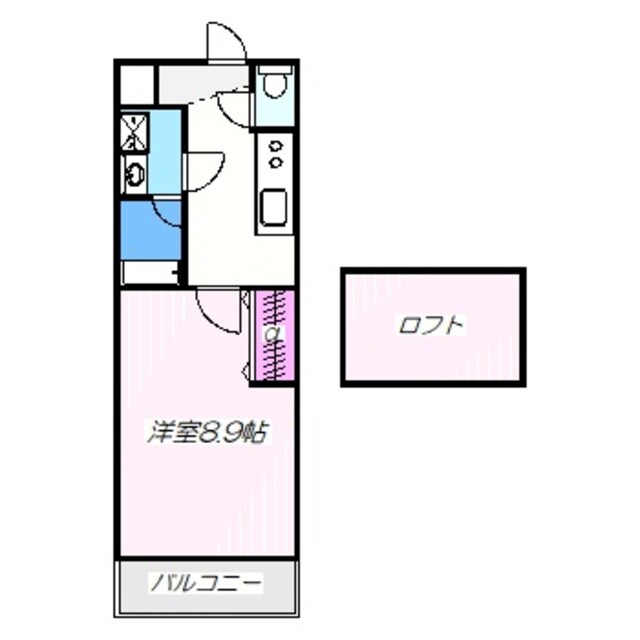 フジパレス初芝ウエストの物件間取画像