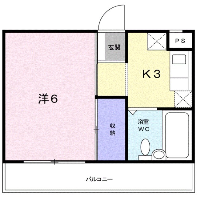 バイオレット輝の物件間取画像