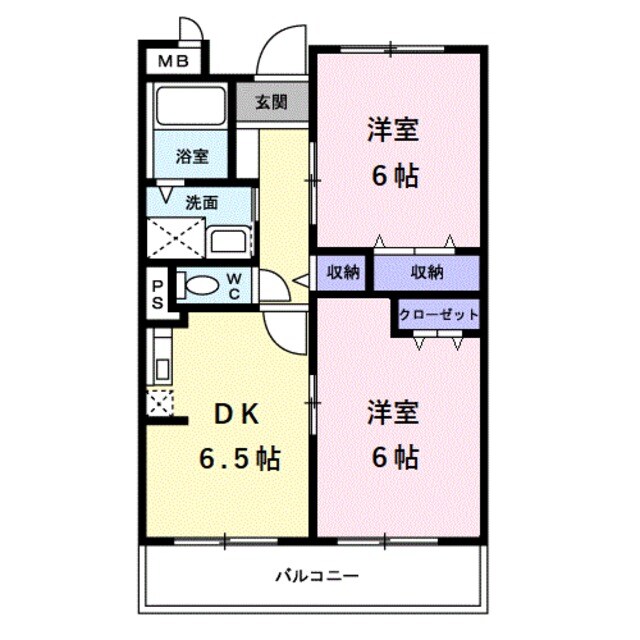 センターランドの物件間取画像