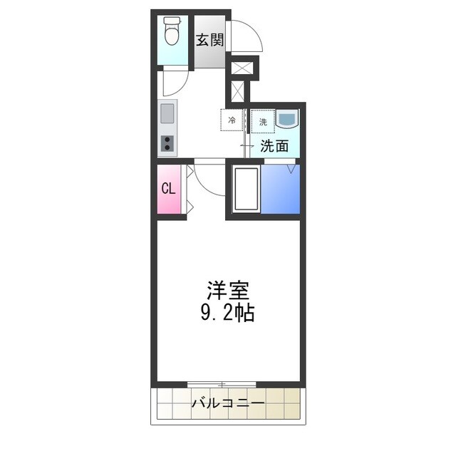 フジパレス鳳中町Ⅰ番館の物件間取画像