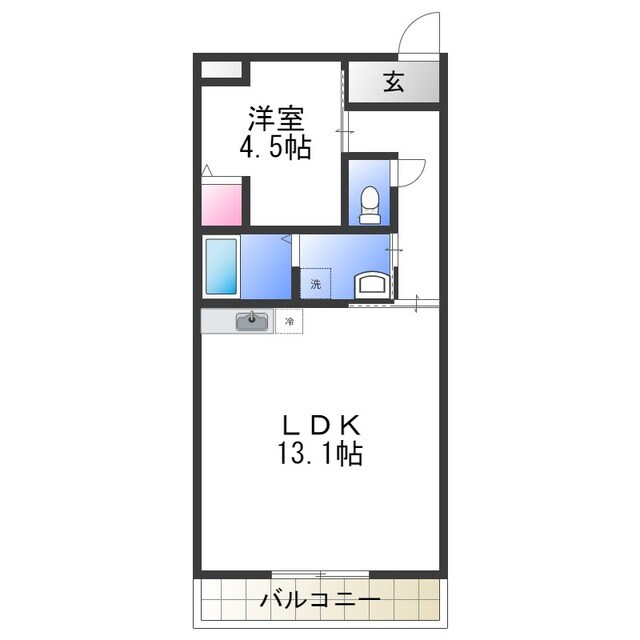 サンライズの物件間取画像