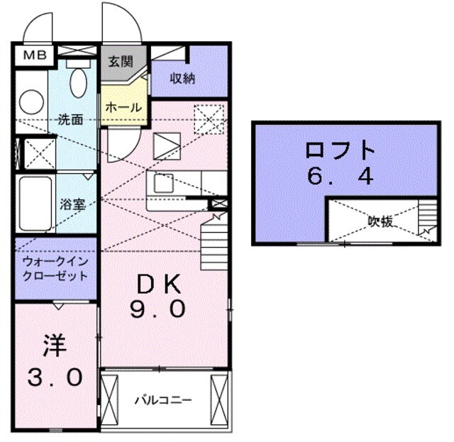 ダイアナ　レイクの物件間取画像