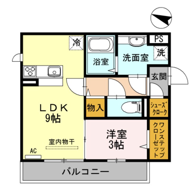 バークレー石津の物件間取画像