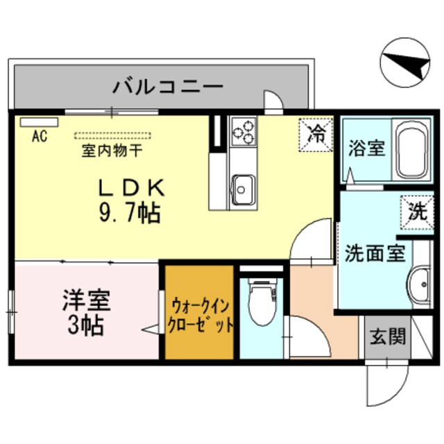 バークレー石津の物件間取画像