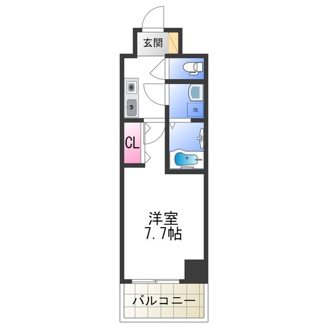 FREEDOM residence 松原上田Ⅰの物件間取画像