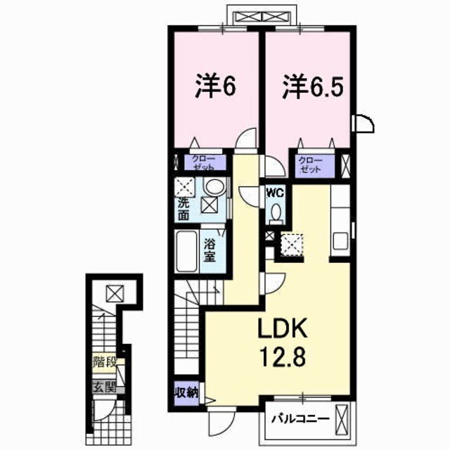 イジュ　デタッチの物件間取画像