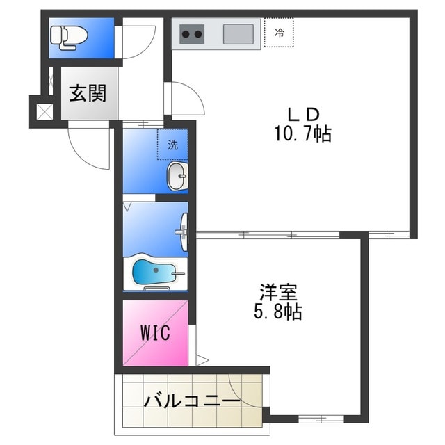 フジパレス浜寺昭和町の物件間取画像