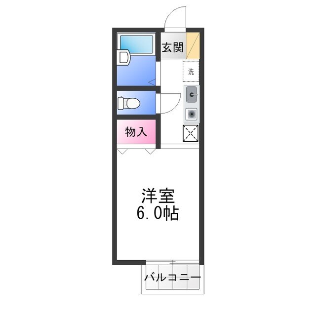 セジュールF　B棟の物件間取画像