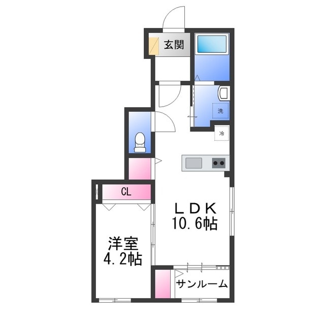 windsⅡの物件間取画像