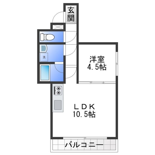 RISE　CHARMEの物件間取画像