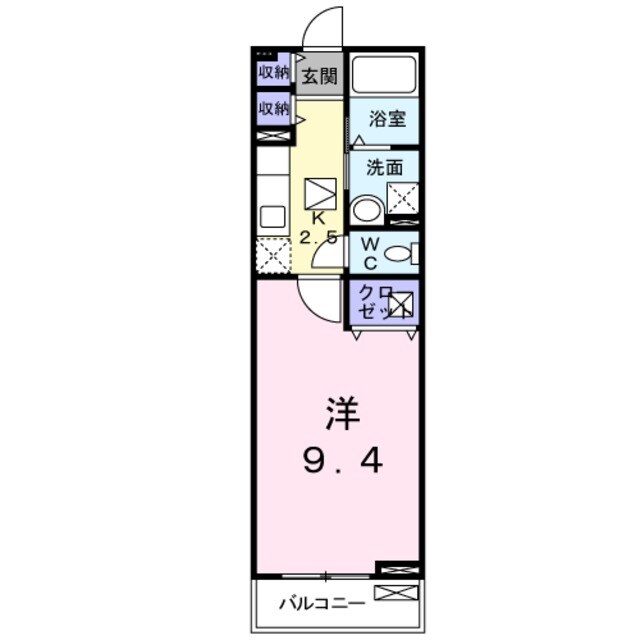 ベル　スマイルの物件間取画像