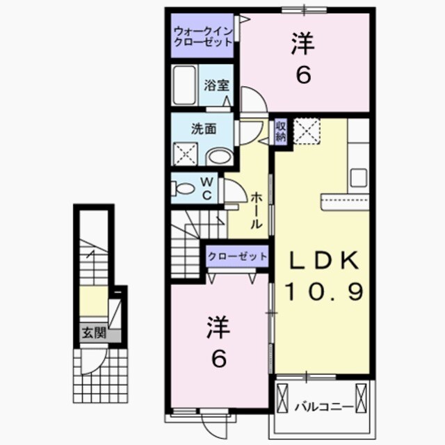 アムール葵の物件間取画像