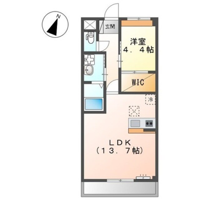 グランドフィルコースの物件間取画像