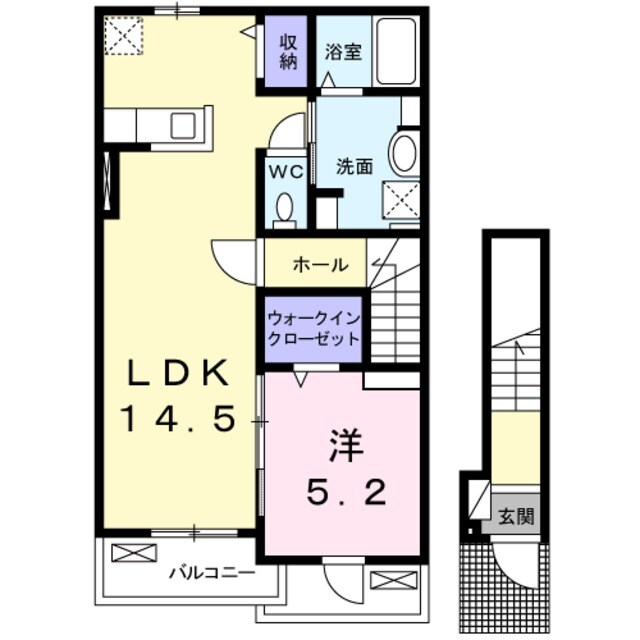 グラン　ジュールの物件間取画像