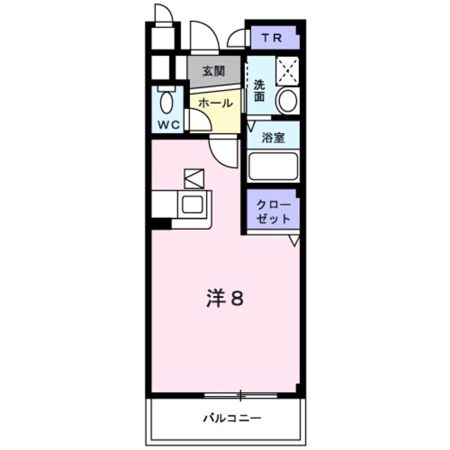 ブルックの物件間取画像