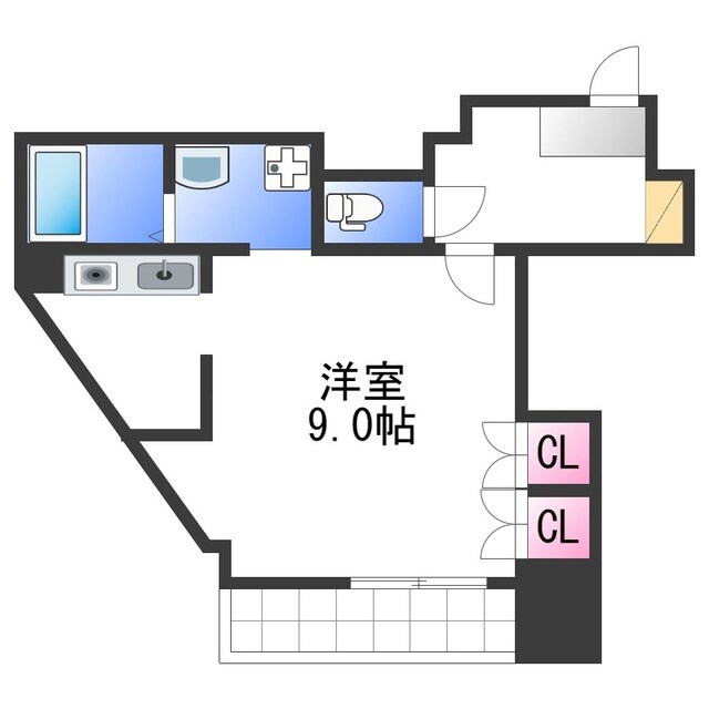 シルクルーム7番館の物件間取画像