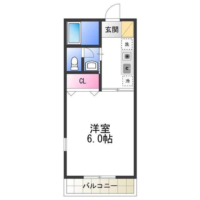 グランコートいずみの物件間取画像