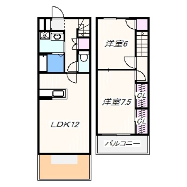 セピアコート泉佐野の物件間取画像