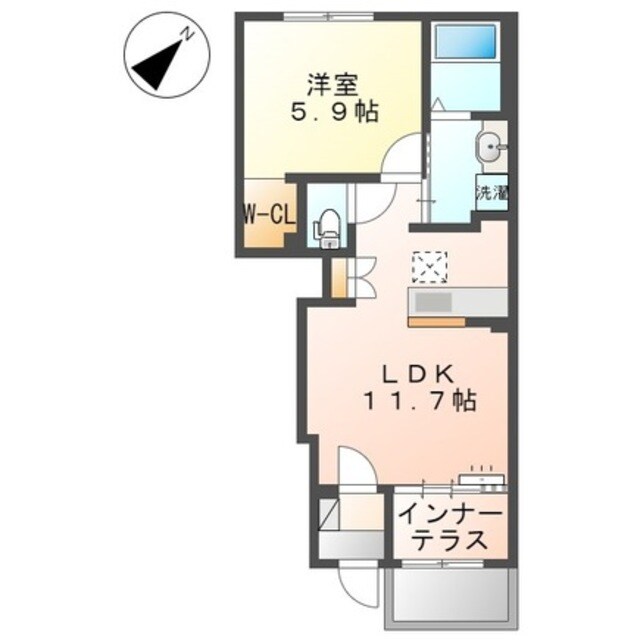 ストレリチアの物件間取画像