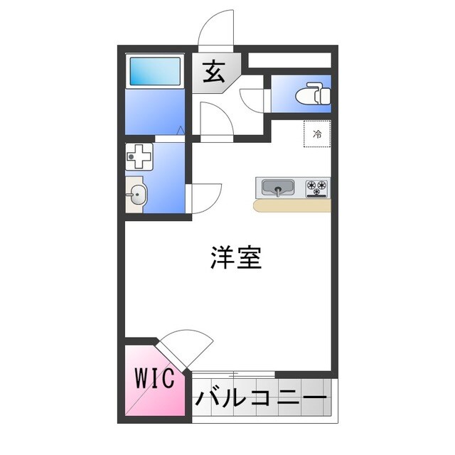 レオパレス我孫子の物件間取画像