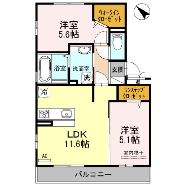 ロイヤルハイツⅡの物件間取画像