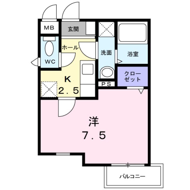 スタイル岸和田の物件間取画像