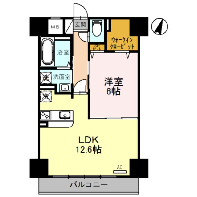 アムール・Mの物件間取画像