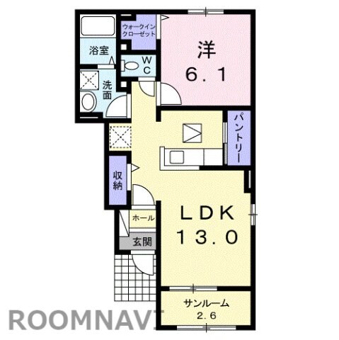 リトルコッティの物件間取画像