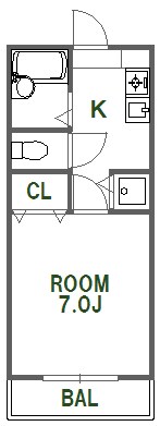 物件間取画像