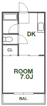 物件間取画像