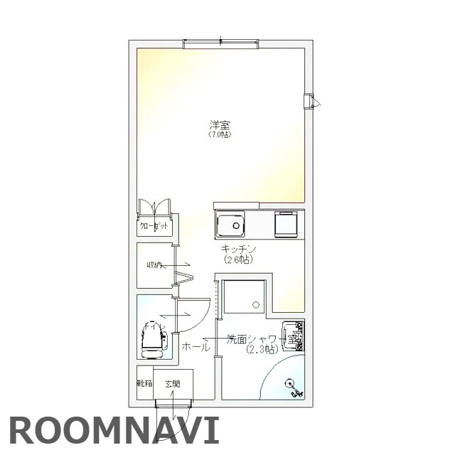 ワンにゃんハウスティラーノ2番館の物件間取画像