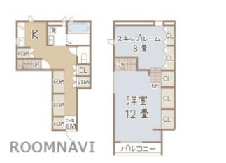 牛島駅 徒歩20分 1階の物件間取画像