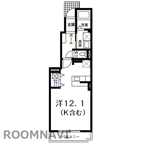 石井駅 徒歩15分 1階の物件間取画像