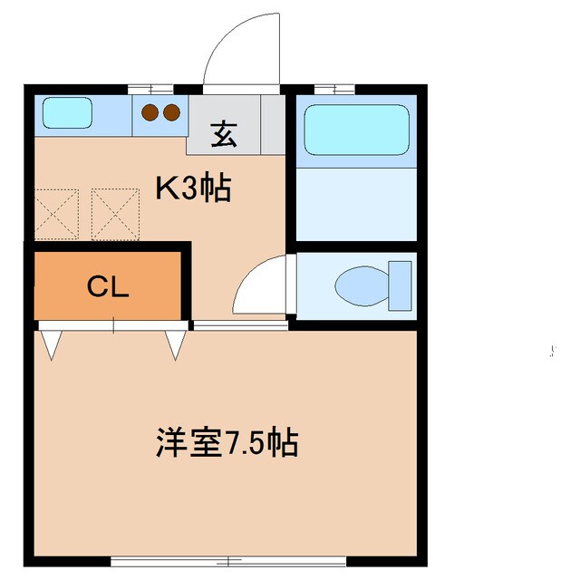 セジュール苦竹の物件間取画像